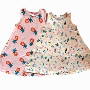 Hanna Andersson Bundle A-Line swing dresses size 140 / 10 yrs